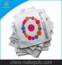 供印熱轉(zhuǎn)印進(jìn)口超細(xì)纖維地圖手帕 可按客戶(hù)要求定制手帕