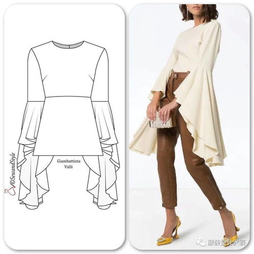 素材 服裝設(shè)計必修課款式圖分享