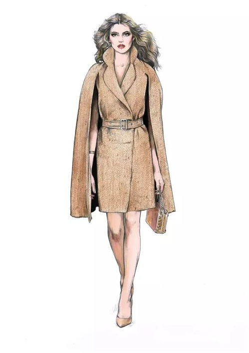 服裝設計 精致的時裝手繪效果圖 詳細繪畫技巧 步驟