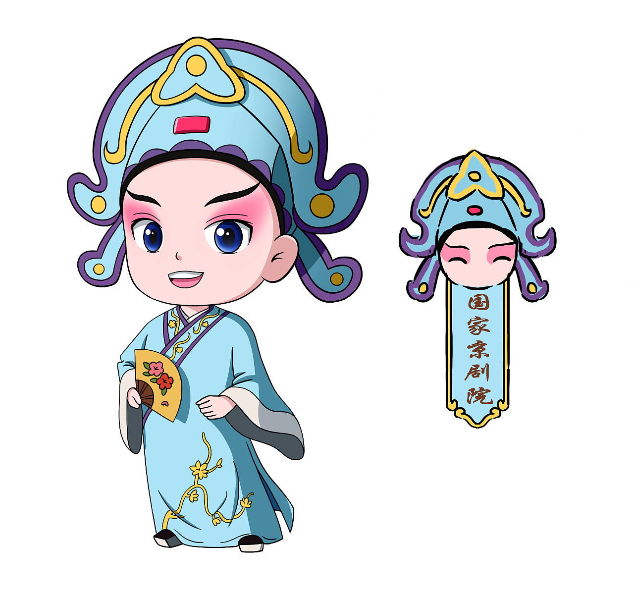 融合國(guó)粹與時(shí)尚 Q版卡通戲曲主題皮革制品銷售新趨勢(shì)